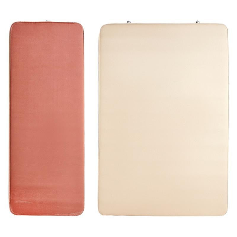 automatic self-inflating air mattress topper with memory foam core Stornfield