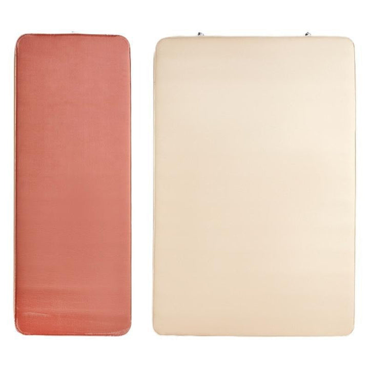 automatic self-inflating air mattress topper with memory foam core Stornfield