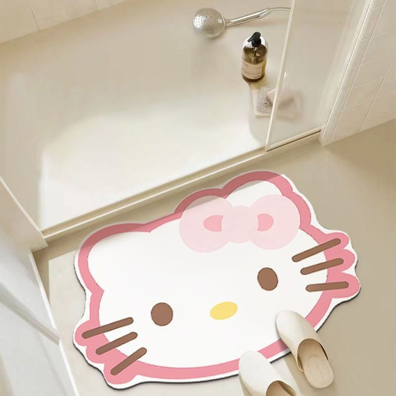 Cute Cartoon-Themed Bath Mat