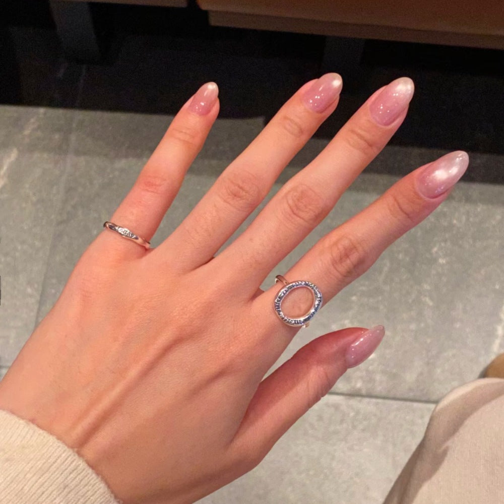 Glossy Ombre Nail Enhancements