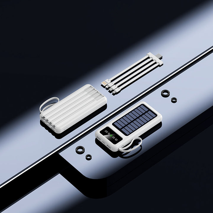 Solar Powerbank with high-performance charging technology and digital charge level indicator Stornfield