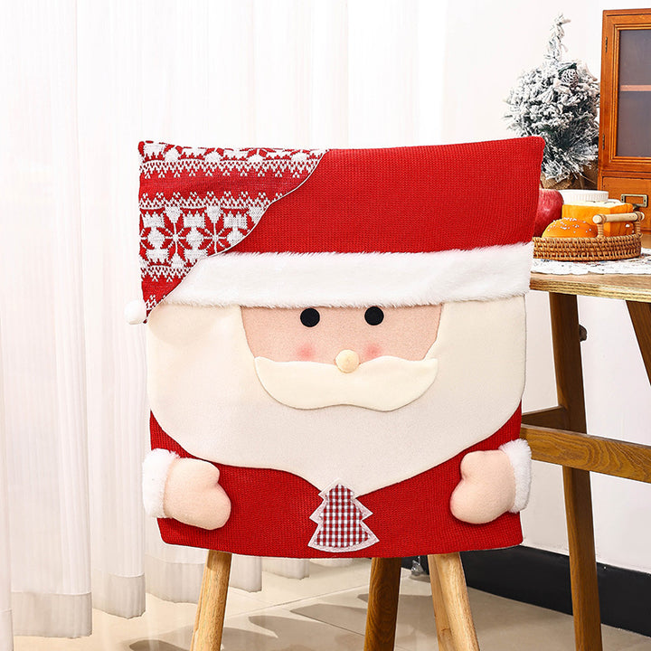 Festive Christmas Chair Cover Stornfield