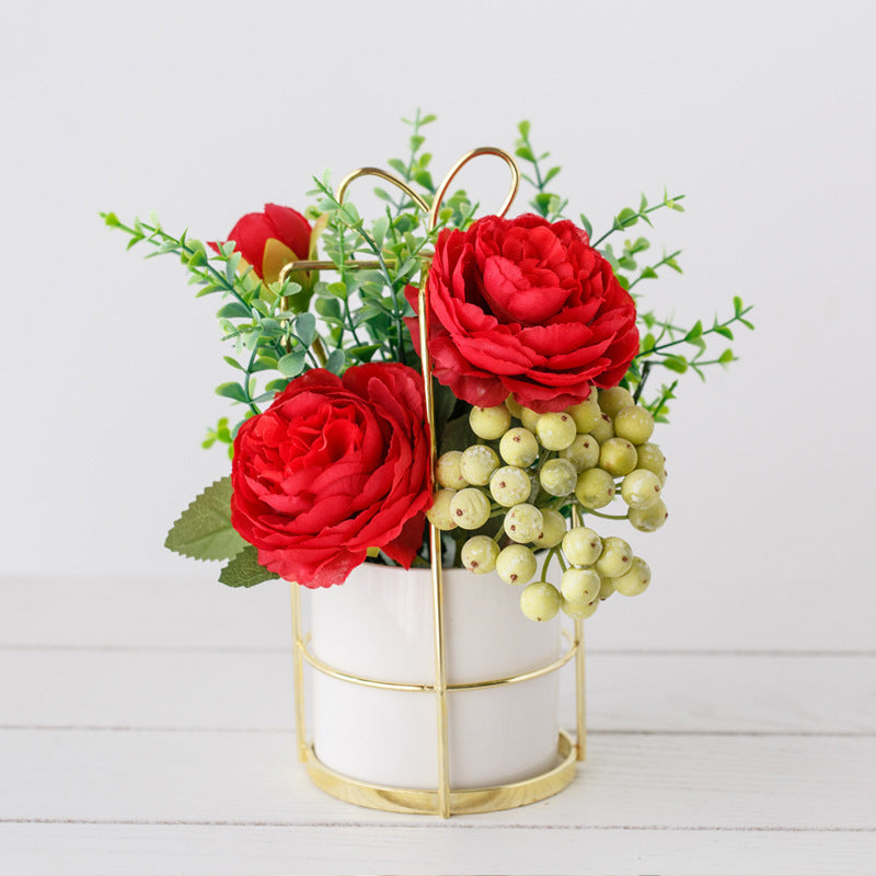Charming Floral Table Centerpiece