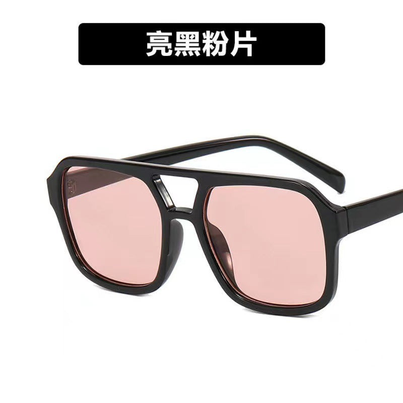 Women's fashionable oversized sunglasses with striking pattern Stornfield