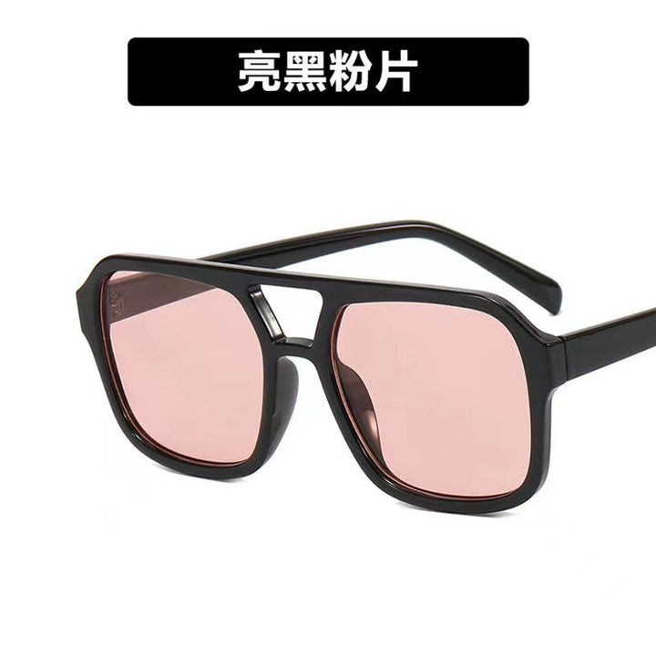 Women's fashionable oversized sunglasses with striking pattern Stornfield