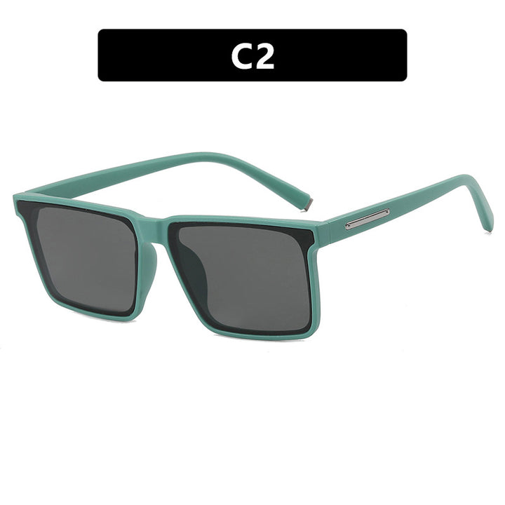 Ladies square sunglasses with modern, sturdy plastic frame Stornfield