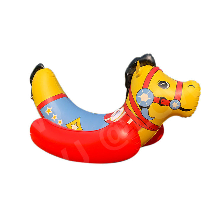 Unisex inflatable horse swimming toy Stornfield