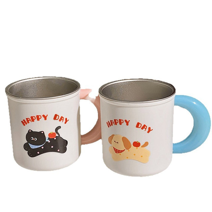 Insulated drinking cups with cheerful dog design Stornfield