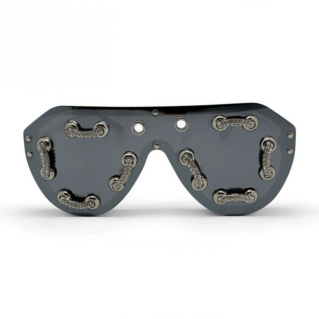 Women's extravagant designer sunglasses with sparkling accents Stornfield