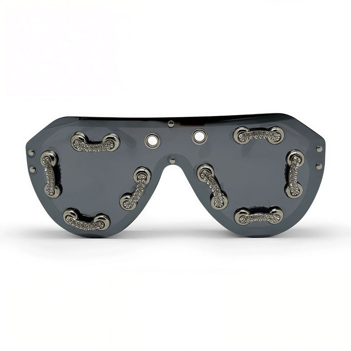 Women's extravagant designer sunglasses with sparkling accents Stornfield