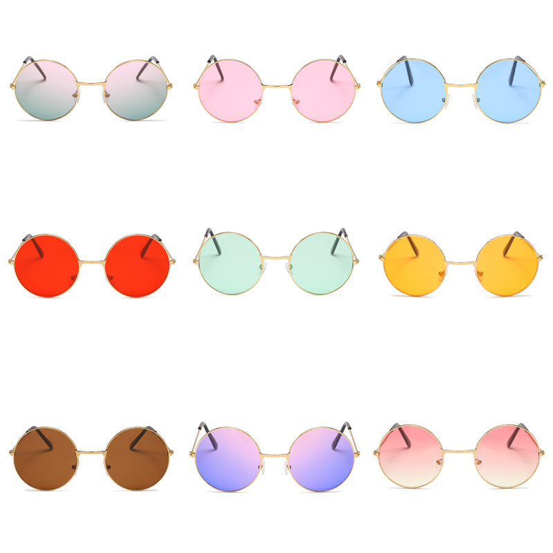 Retro Round Lens Sunglasses Stornfield