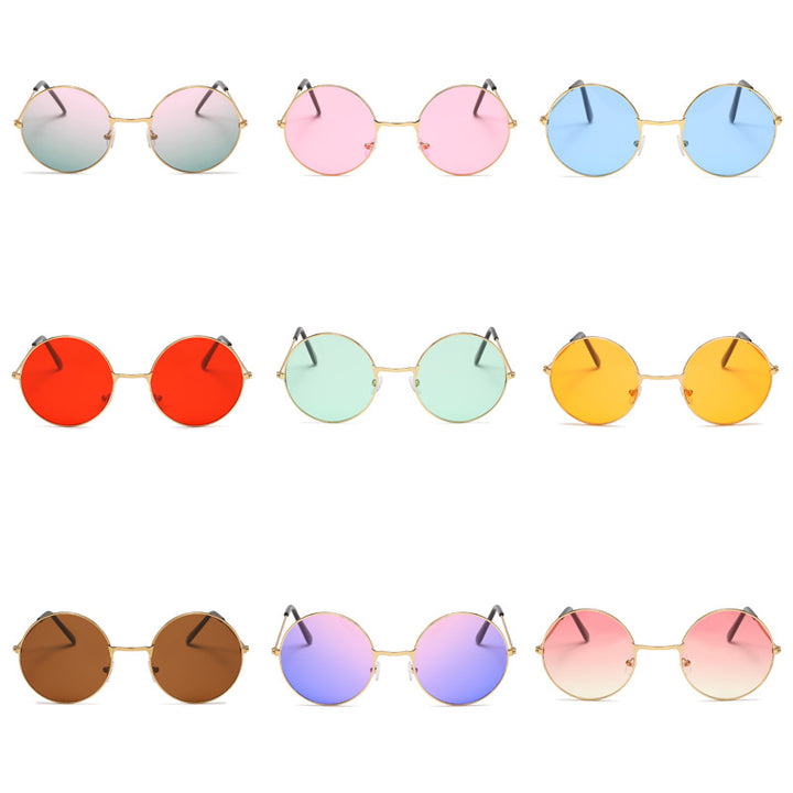 Retro Round Lens Sunglasses Stornfield