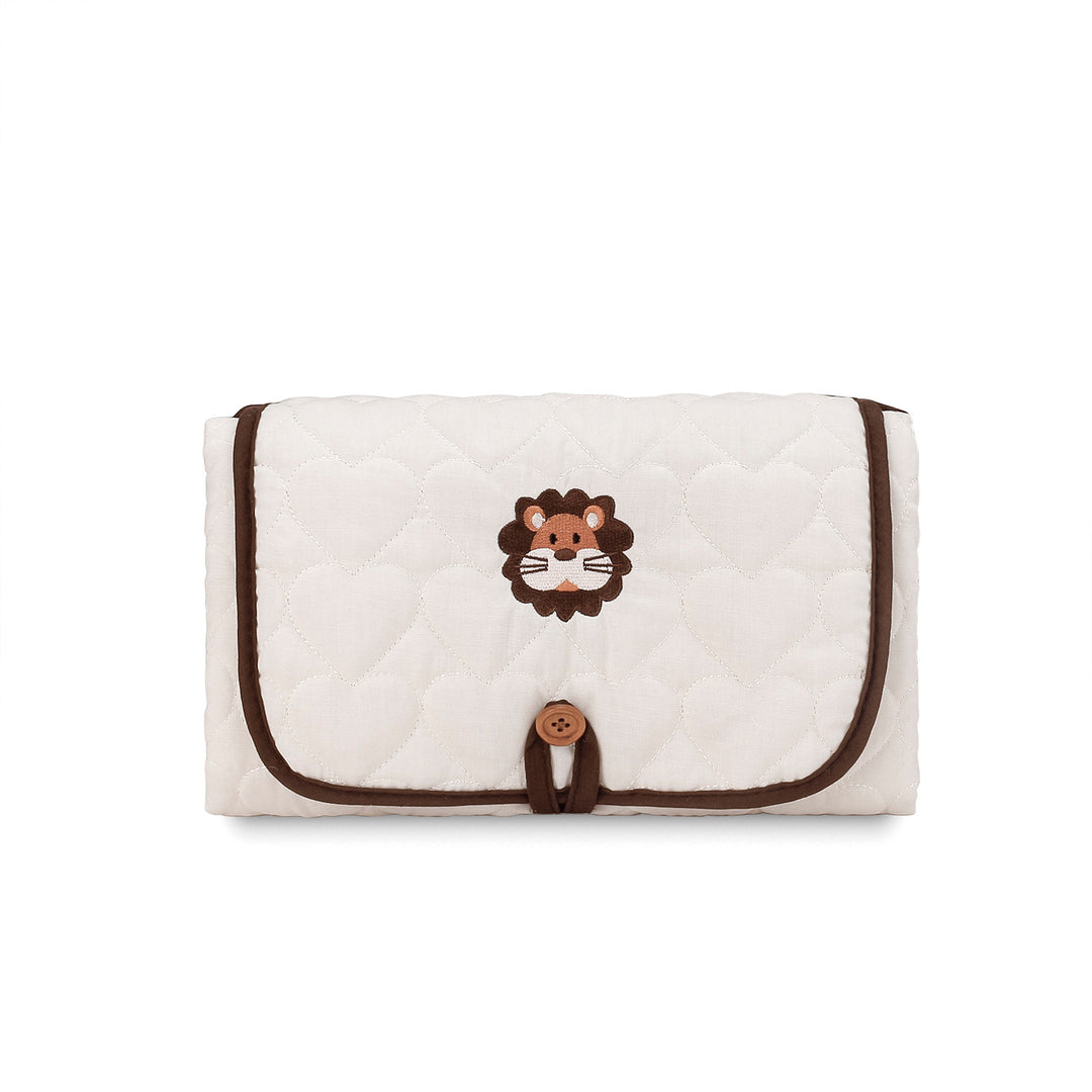 Changing mat with sweet bee motif Stornfield