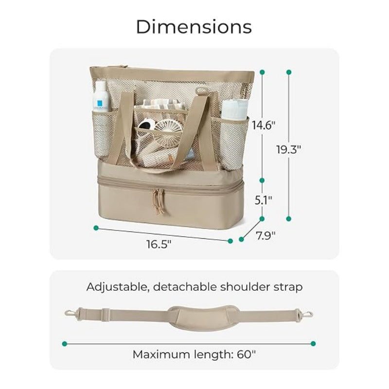 Cooler bag with multifunctional compartments Stornfield