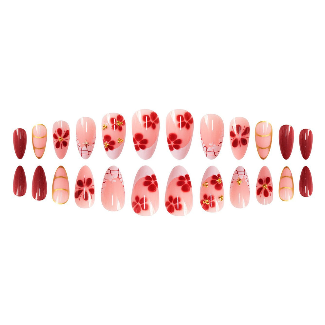 Artistic Elegant Press-On Nails Stornfield