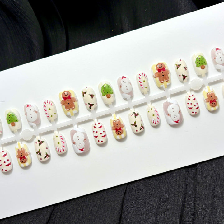 Themed Decorative Press-On Nail Collection