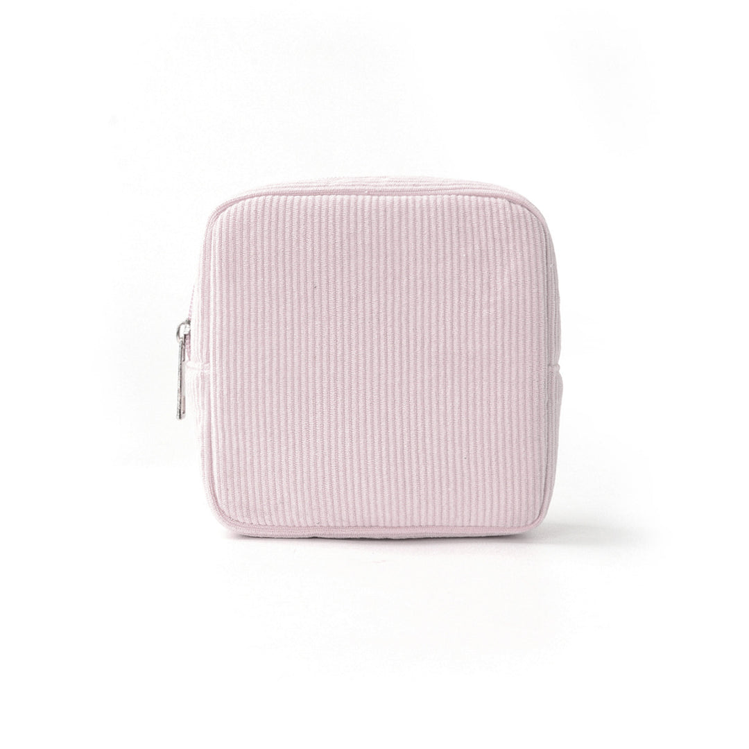 Cosmetic storage bag with structured surface Stornfield