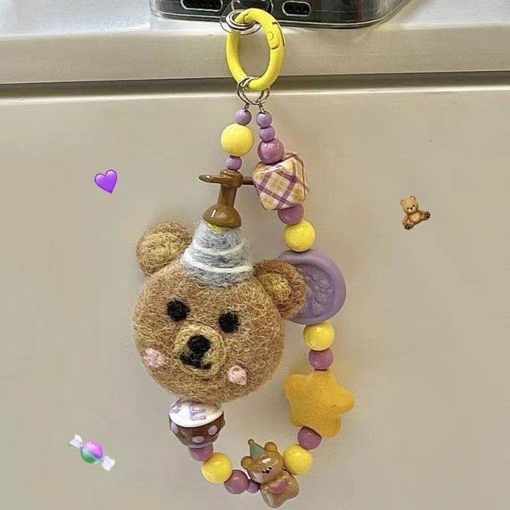 Whimsical Bear-Themed Keychain Stornfield