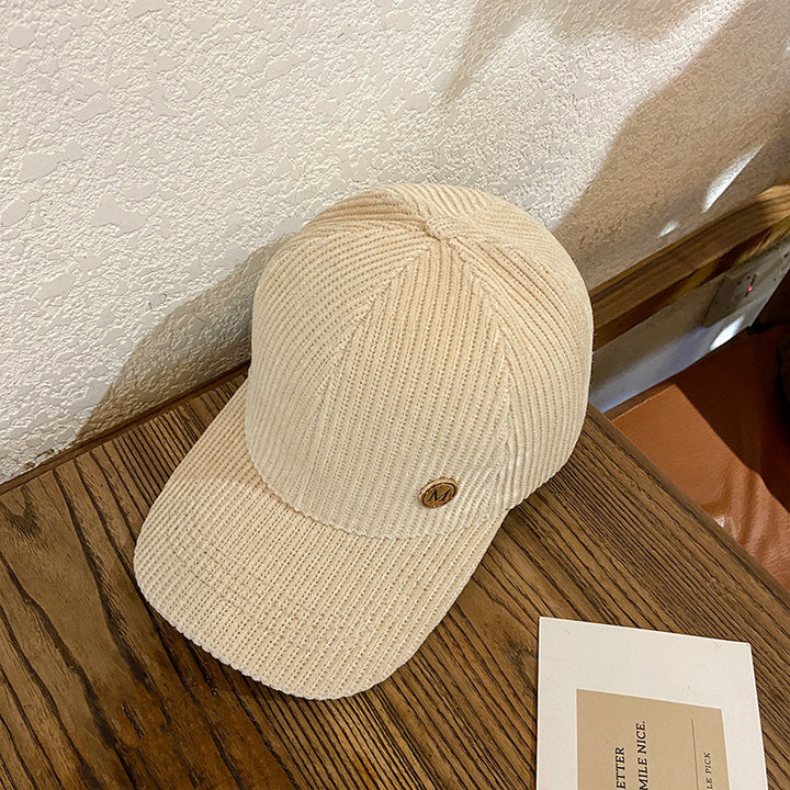 Women's Textured Corduroy Baseball Cap Stornfield