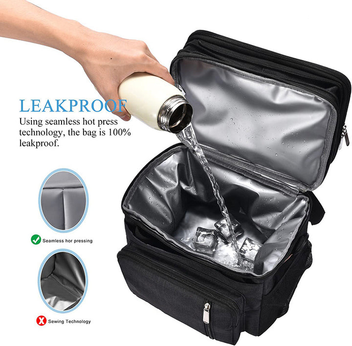 Insulated Multi-Compartment Food Delivery Backpack Stornfield
