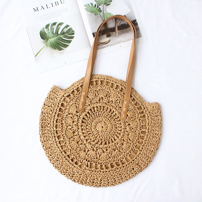 Round-woven beach bag Stornfield