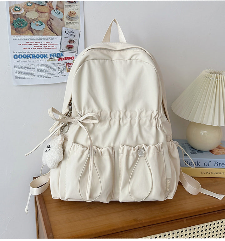 City backpack with innovative compartment system and adjustable carrying straps Stornfield