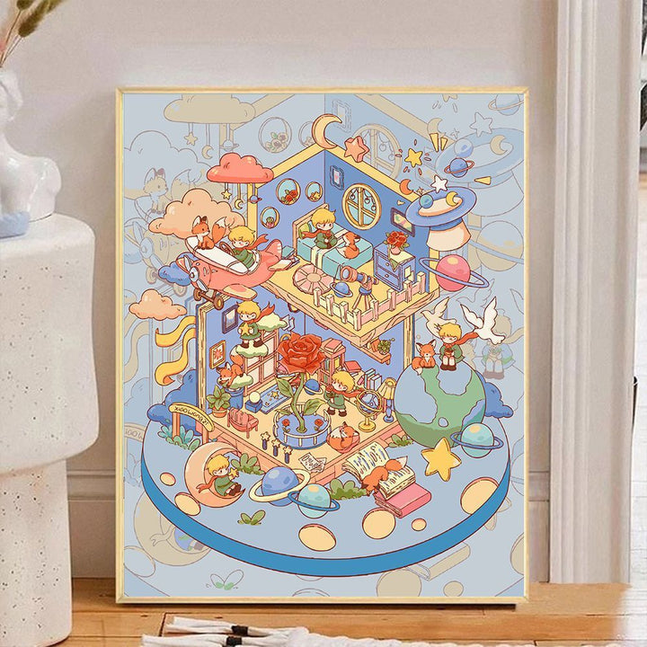 Whimsical Storybook Art Print Stornfield