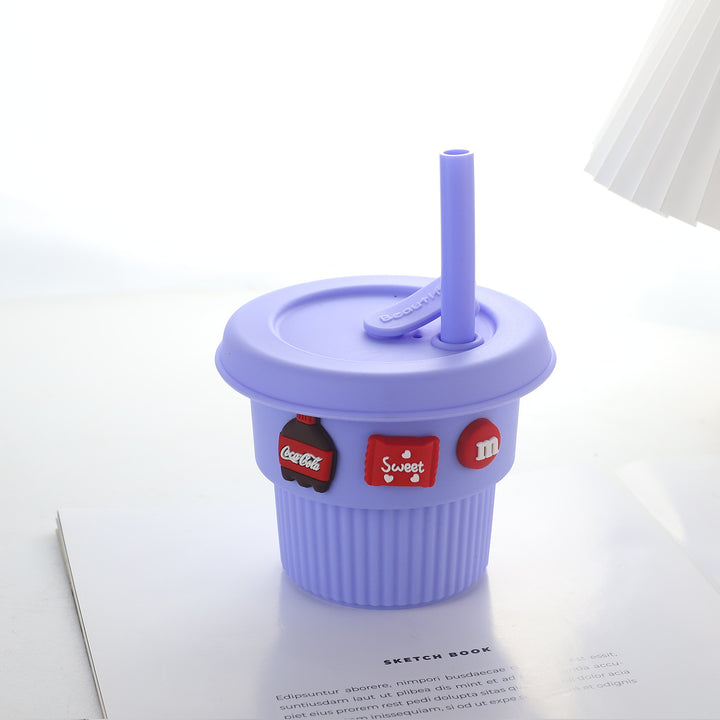 Women's creative silicone drinking cup with funny designs Stornfield