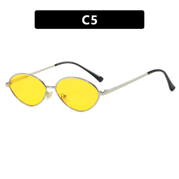 Ladies' fashionable sunglasses with oval design and polarized lenses Stornfield