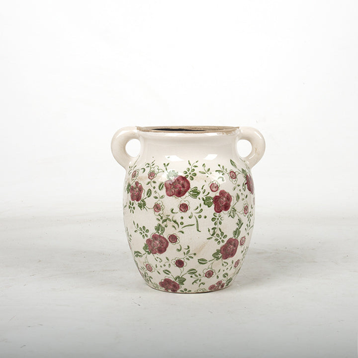 Flower decoration vessel with playful pattern Stornfield