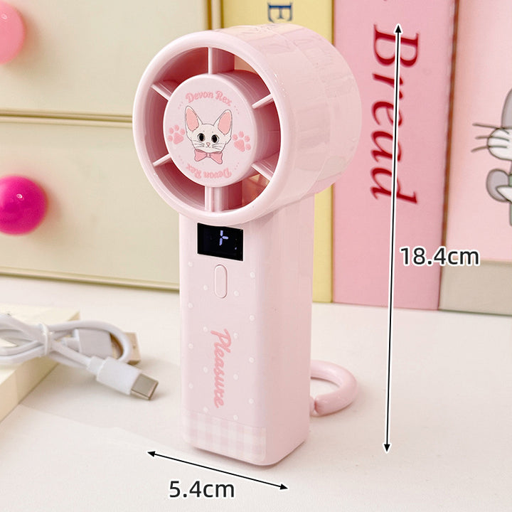 Penguin-Themed Handheld Fan Stornfield