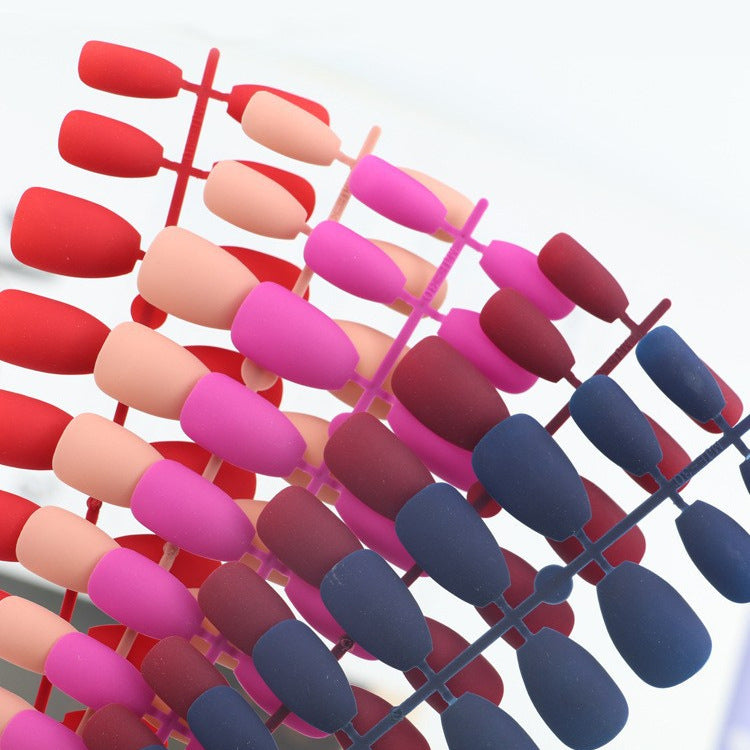 Premium Matte Finish Press-On Nail Tips Stornfield
