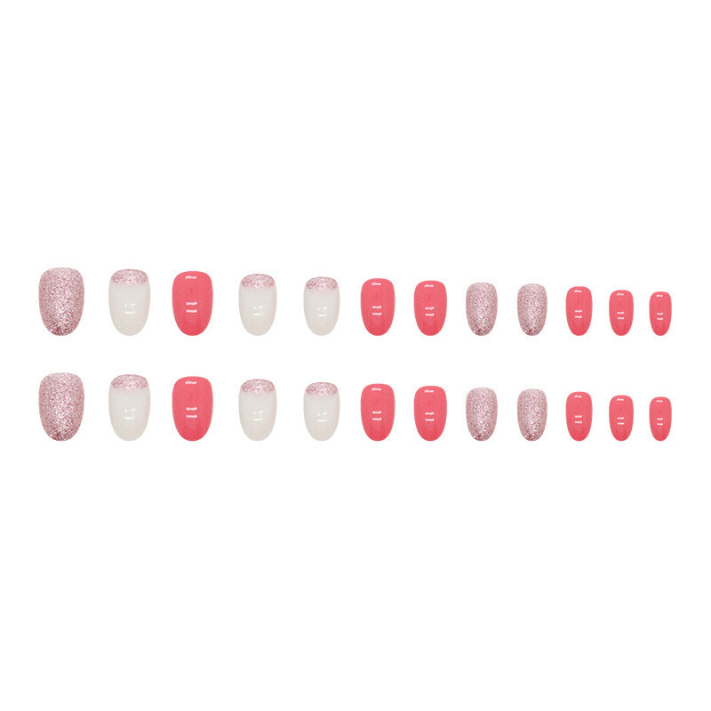 Glittering Press-On Nail Art Set Stornfield