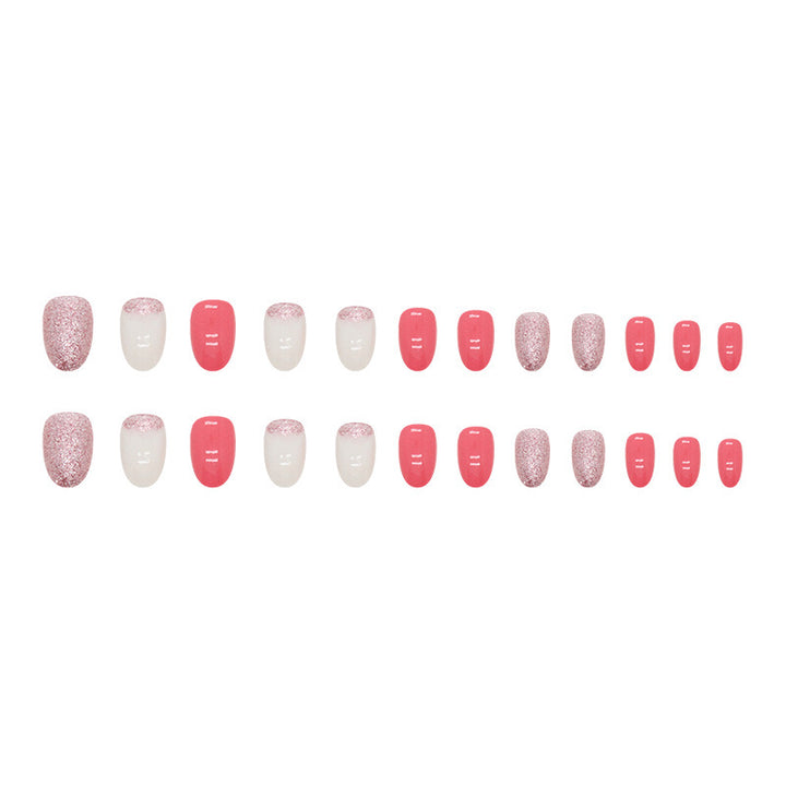 Glittering Press-On Nail Art Set Stornfield