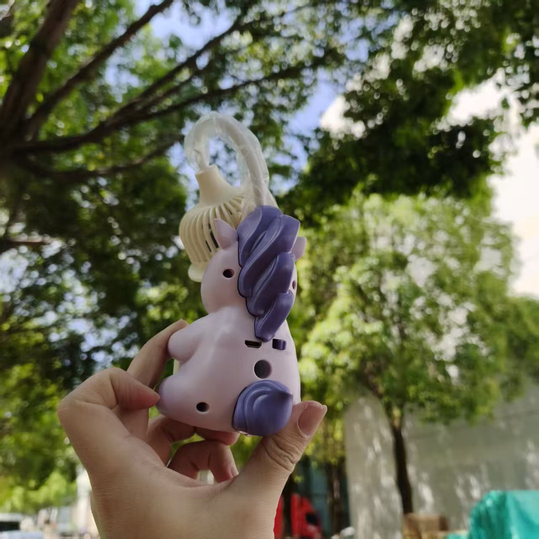 Unisex Portable Mini Fan with Unique Unicorn Design Stornfield