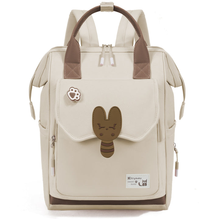 Fun-Themed Multi-Pocket Backpack Stornfield