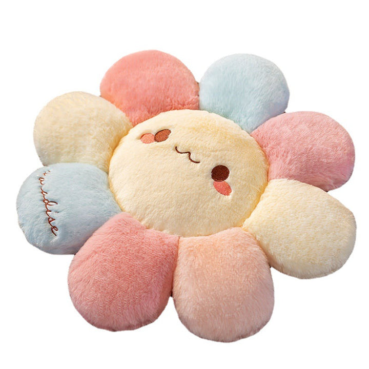 Plush cushion in flower shape Stornfield