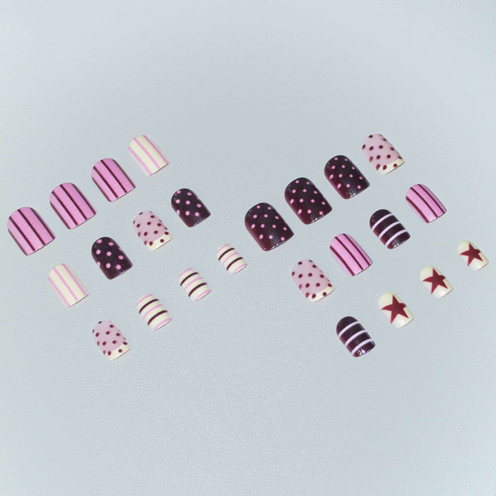 Artistic Dessert-Inspired Nail Art