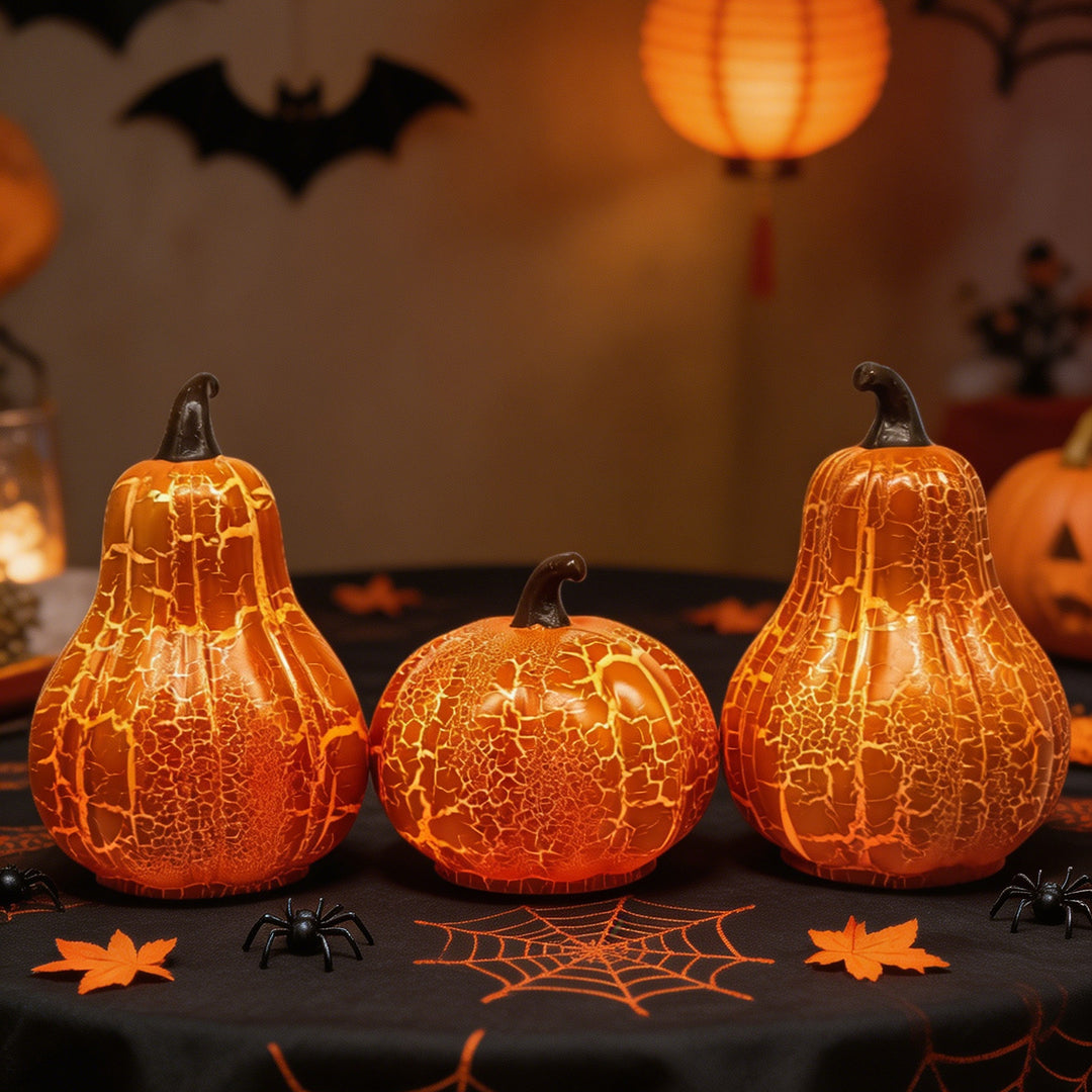 Decorative Pumpkin Lamp Stornfield