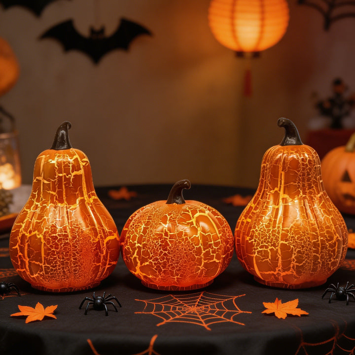 Decorative Pumpkin Lamp Stornfield