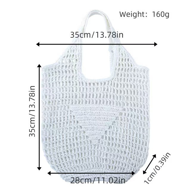 Hand-knotted net tote bag Stornfield