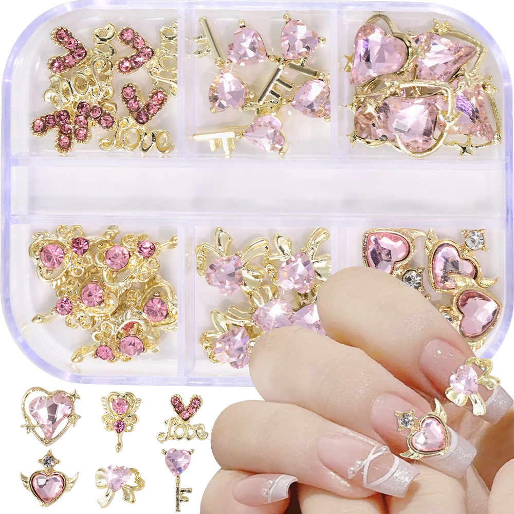 Decorative 3D Nail Art Charms Set