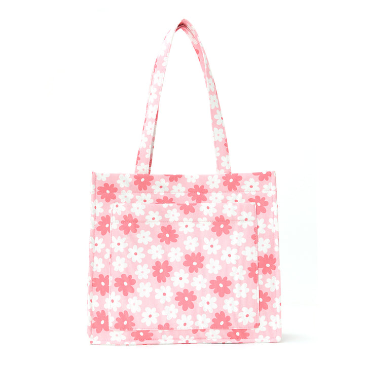 Trendy shopping bag with floral design Stornfield