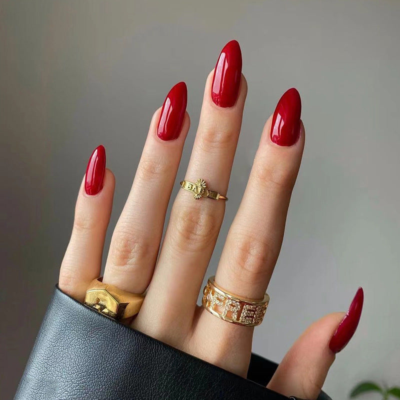 Elegant Acrylic Nails with High Gloss Finish Stornfield
