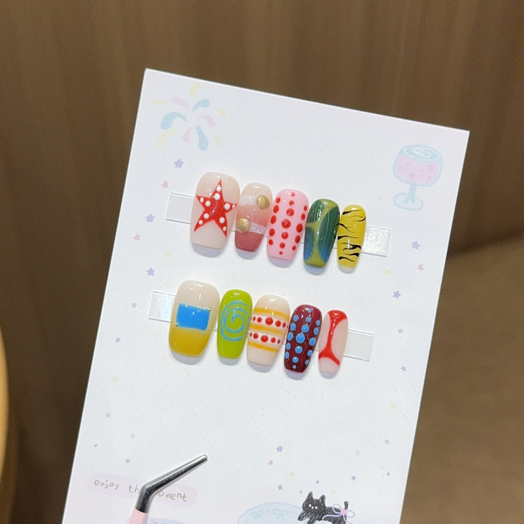 Artificial nails in creative design Stornfield