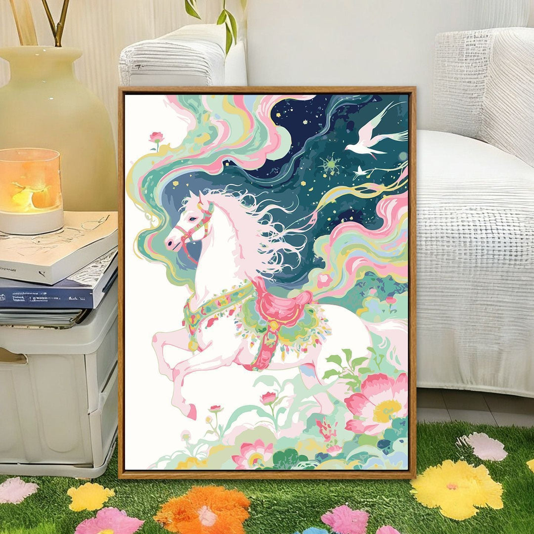 Artistic Horse Illustration Stornfield