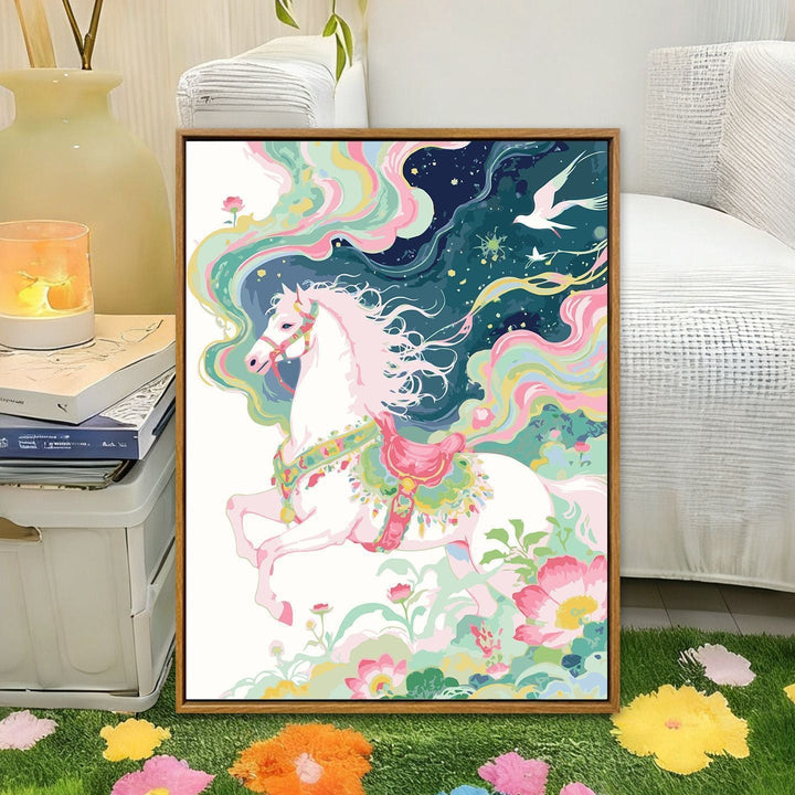 Artistic Horse Illustration Stornfield