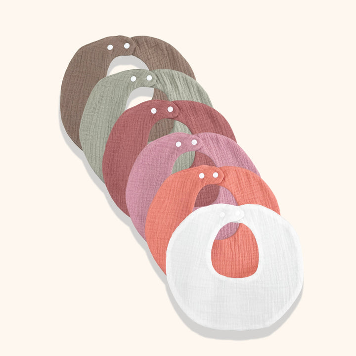 Soft Muslin Baby Feeding Aprons Stornfield