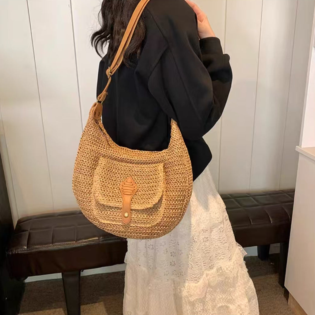 Handcrafted Shoulder Bag in Modern Boho Style Stornfield