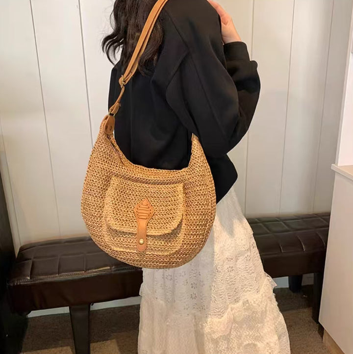 Handcrafted Shoulder Bag in Modern Boho Style Stornfield